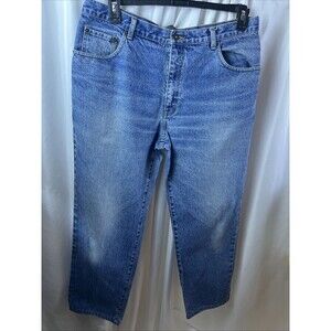 Gino Jeans Comfort Fit Men’s Denim Jeans Size 38X33 ( Fits 32X31) Relax Leg